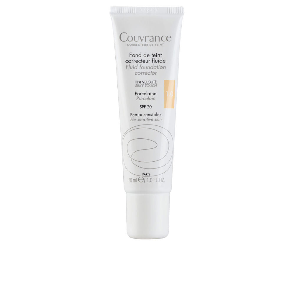 COUVRANCE fluid makeup base for sensitive skin #natural 30 ml