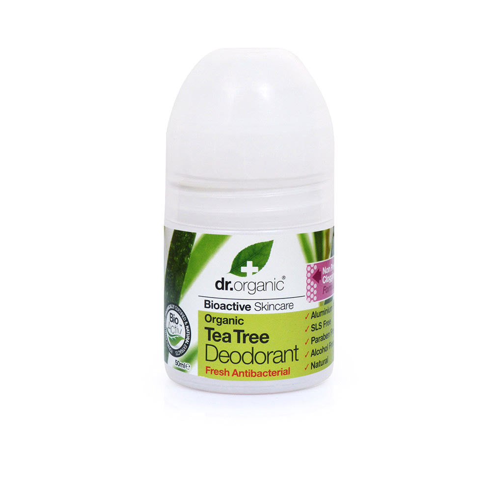 BIOACTIVE ORGANIC tea tree deodorant roll-on