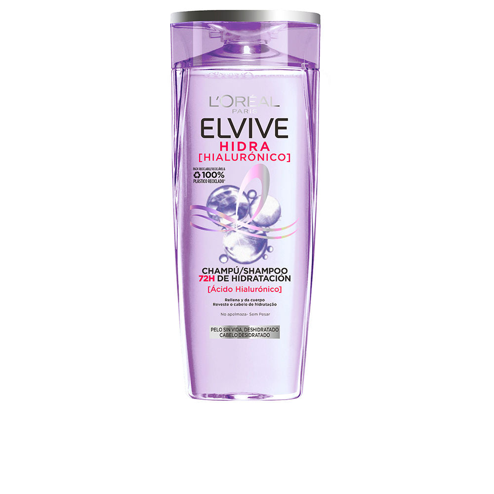 ELVIVE HIDRA HIALURÃ“NICO champÃº 72h hidrataciÃ³n