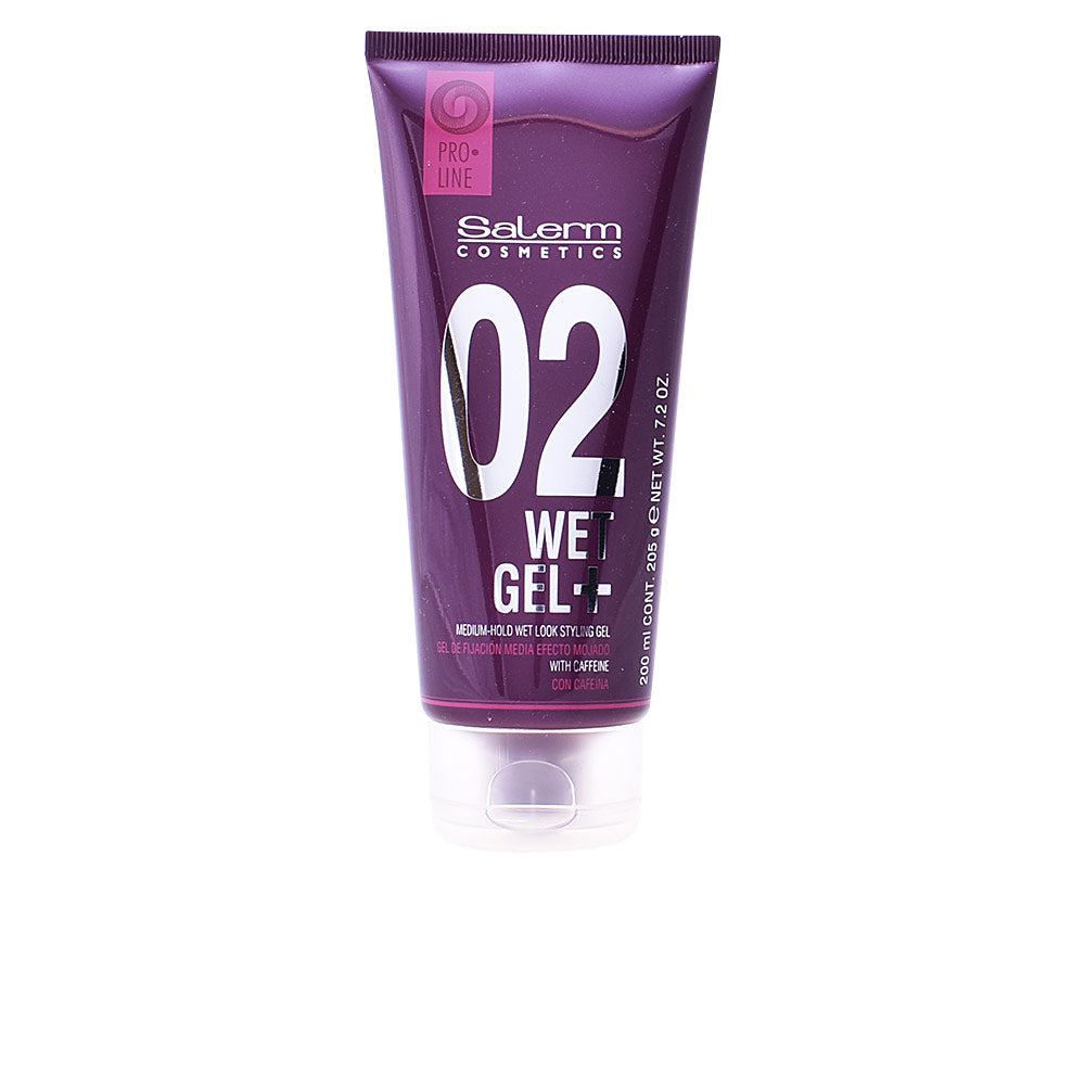 WET GEL+ medium hold wet look styling gel