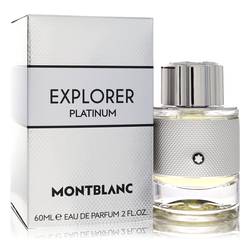 Montblanc Explorer Platinum by Mont Blanc - Eau De Parfum Spray 2 oz