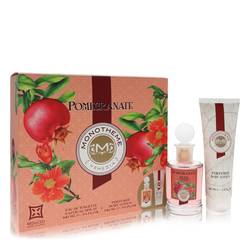 Monotheme Pomegranate by Monotheme - Gift Set -- 3.4 oz Eau De Toilette Spray + 3.4 oz Body Lotion