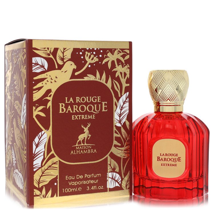 Maison Alhambra Baroque Rouge Extreme by Maison Alhambra - Eau De Parfum Spray (Unisex) 3.4 oz