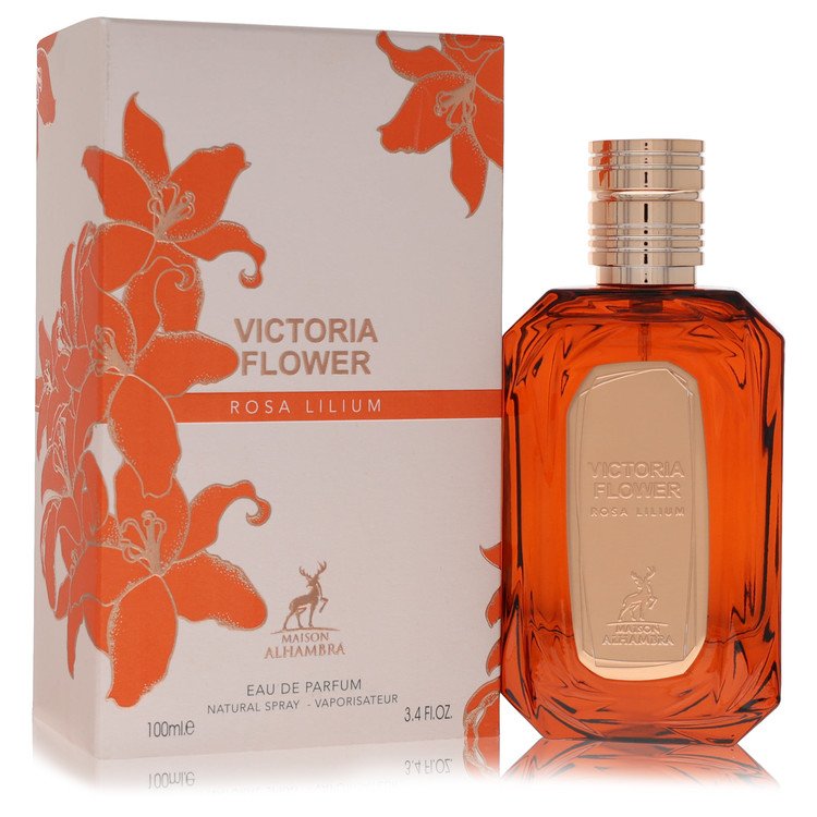 Maison Alhambra Victoria Flower Rosa Lilium by Maison Alhambra - Eau De Parfum Spray 3.4 oz