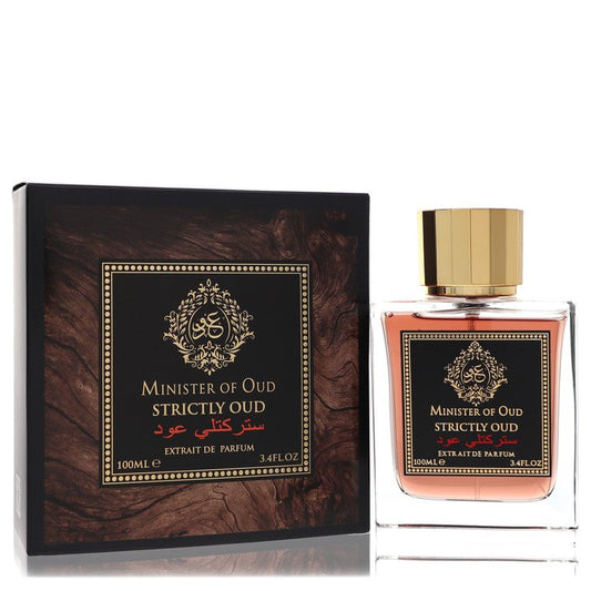 Minister Of Oud Strictly Oud by Fragrance World - Extrait De Parfum Spray 3.4 oz