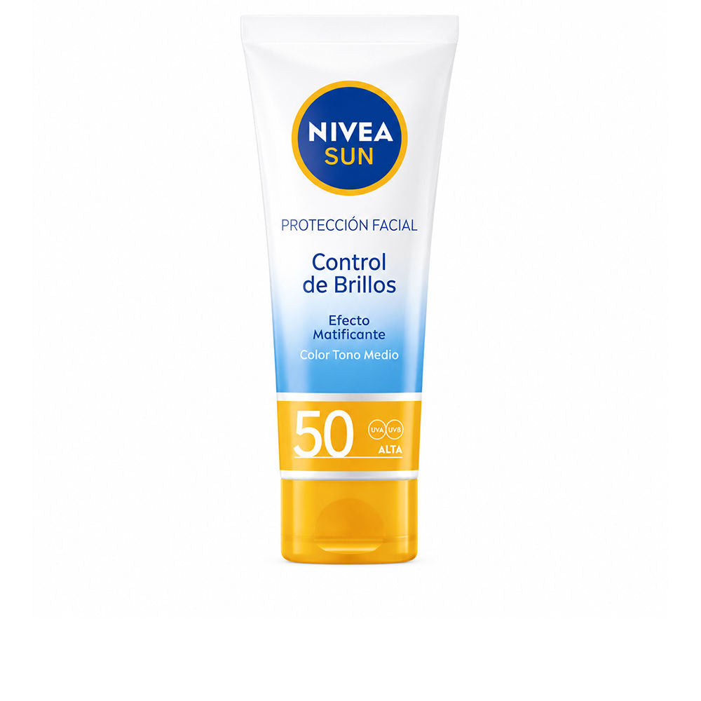 SUN CONTROL SHINE medium mattifying facial SPF50