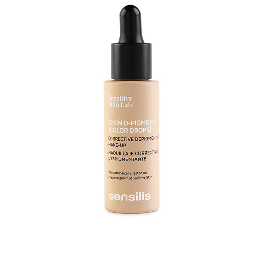 SKIN D-PIGMENT COLOR DROPS depigmenting corrective makeup #Beige rose