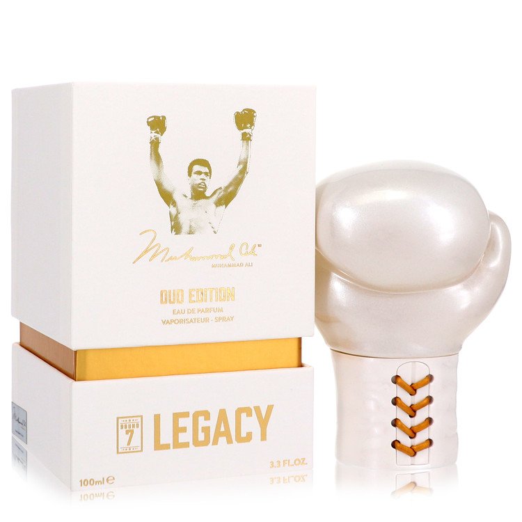 Muhammad Ali Legacy Round 7 by Muhammad Ali - Eau De Parfum Spray (Oud Edition) 3.3 oz
