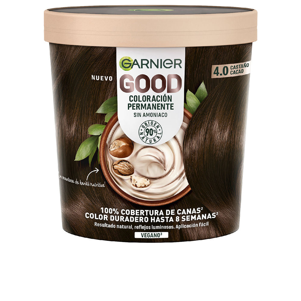 GOOD permanent color #4.0 cocoa brown 217 ml