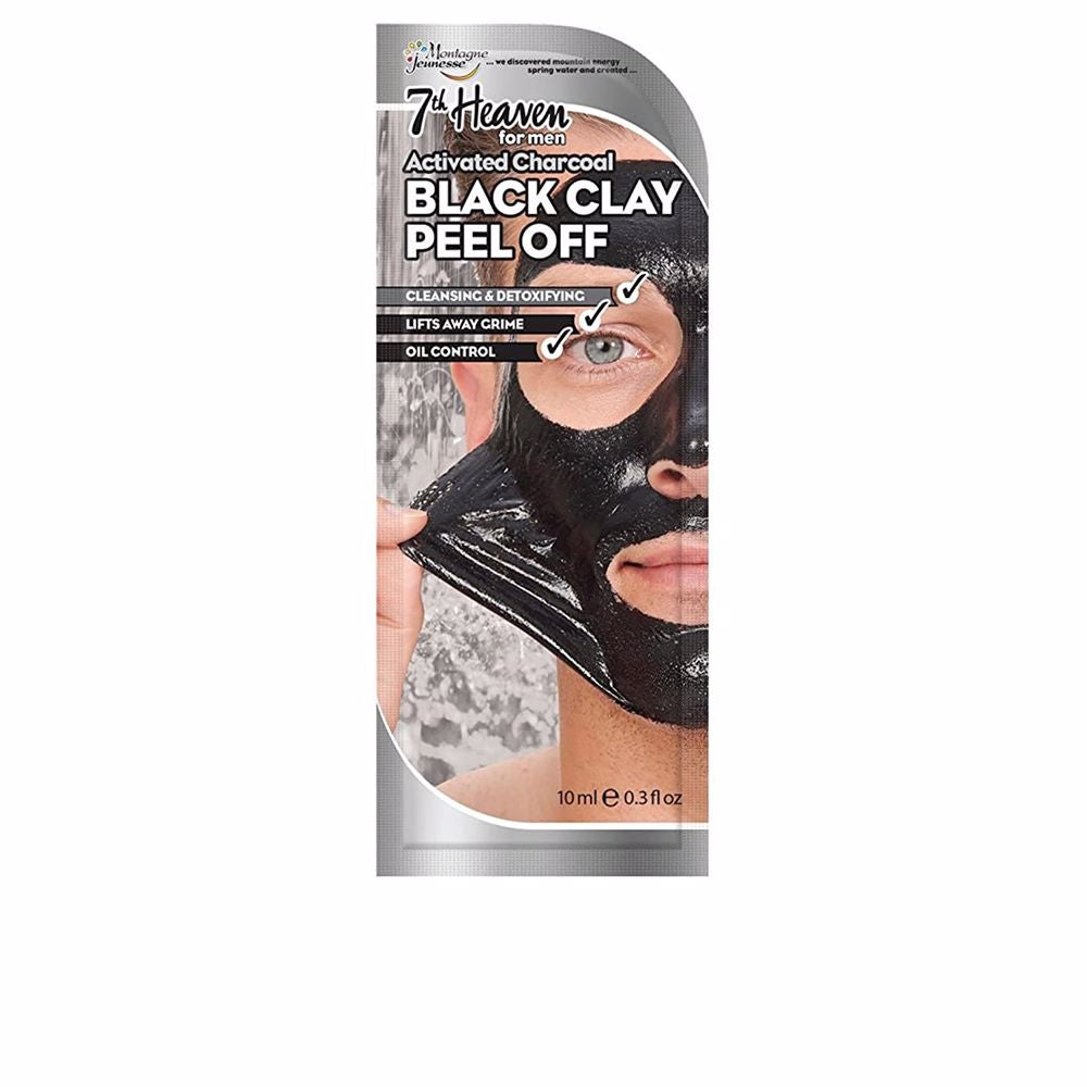 FOR MEN BLACK CLAY peel-off mask