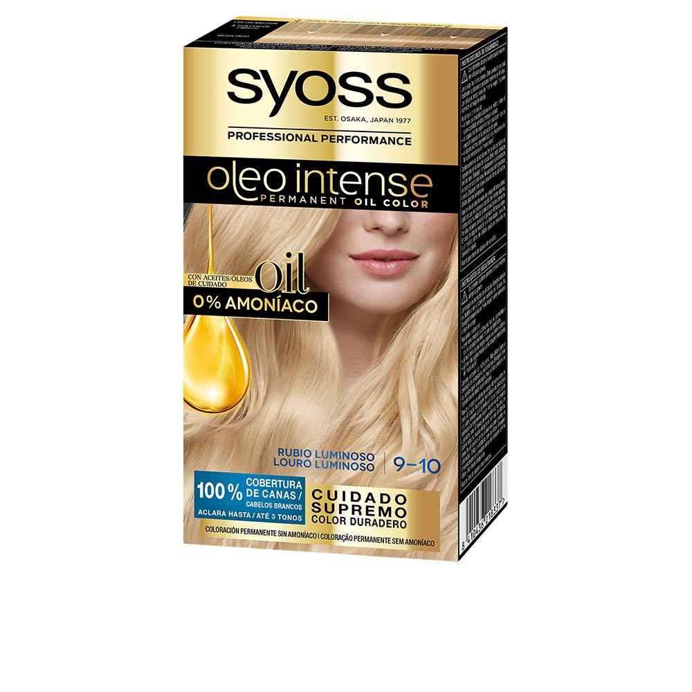 OLEO INTENSE ammonia-free hair color #9.10-luminous blonde 5 pcs