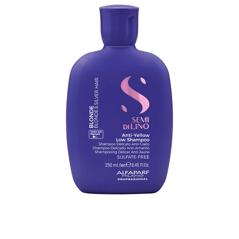 SEMI DI LINO blonde & silver low shampoo 250 ml