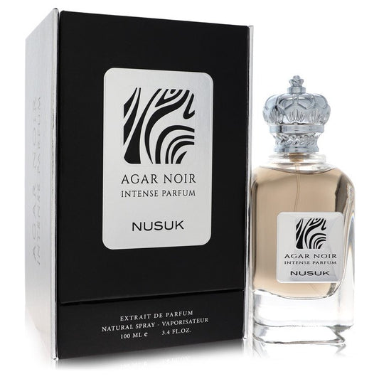 Nusuk Agar Noir Intense by Nusuk - Extrait De Parfum Spray (Unisex) 3.4 oz