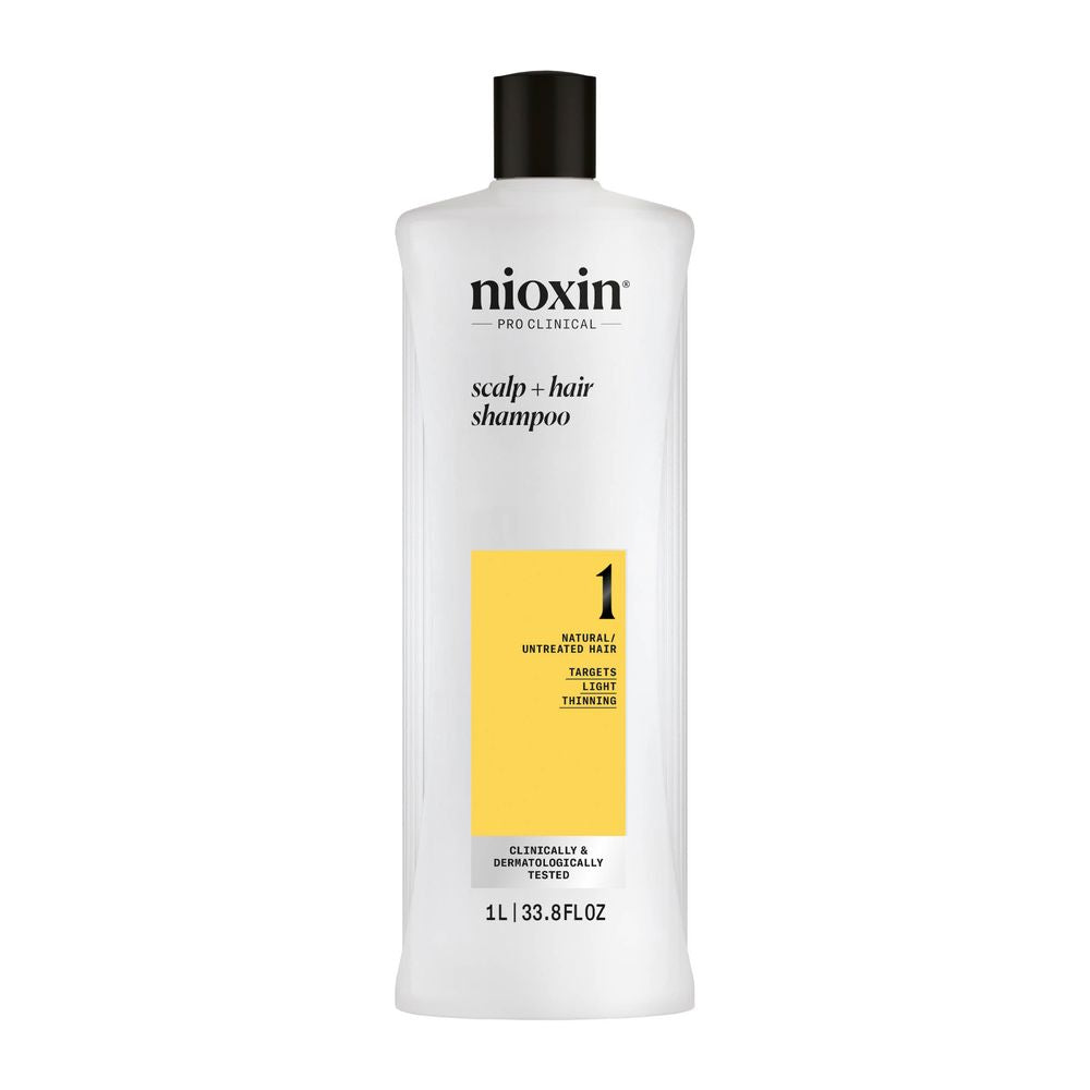 SYSTEM 1 - Shampoo - Natural Hair with Mild Weakening