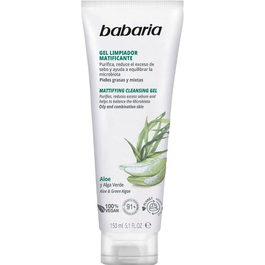 ALOE VERA mattifying facial cleansing gel