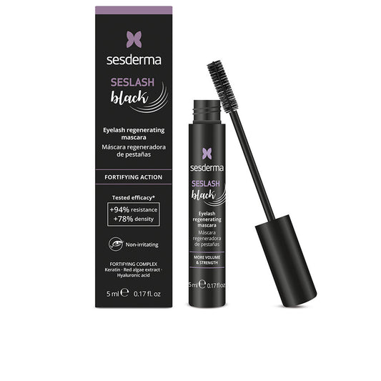 SESLASH BLACK regenerating mascara for eyelashes #black