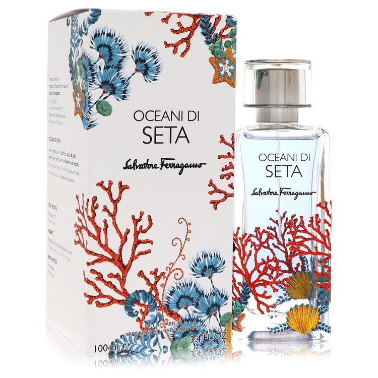 Oceani Di Seta by Salvatore Ferragamo - Eau De Parfum Spray (Unisex) 3.4 oz