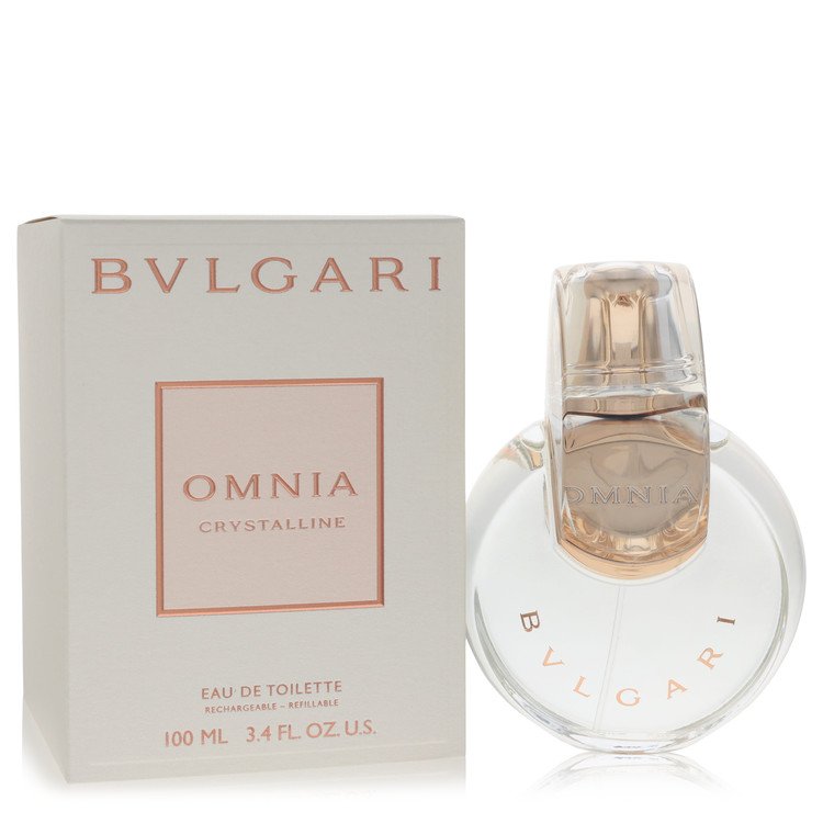 Omnia Crystalline by Bvlgari - Eau De Toilette Refillable Spray 3.4 oz