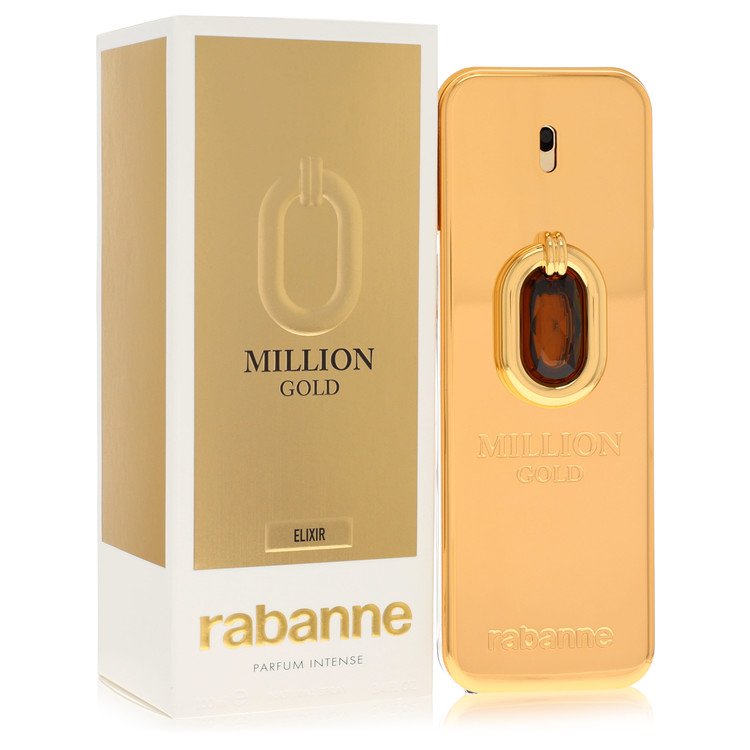 Paco Rabanne Million Gold Elixir Intense by Paco Rabanne - Parfum Intense Spray 3.4 oz