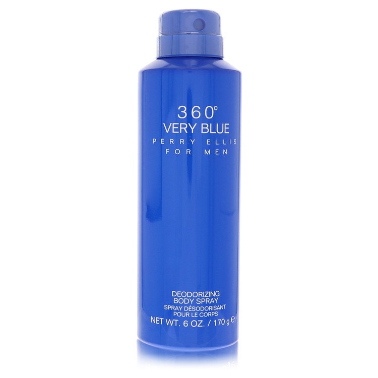 Perry Ellis 360 Very Blue by Perry Ellis - Body Spray 6 oz