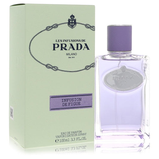 Prada Les Infusions De Infusion De Figue by Prada - Eau De Parfum Spray (Unisex) 3.3 oz