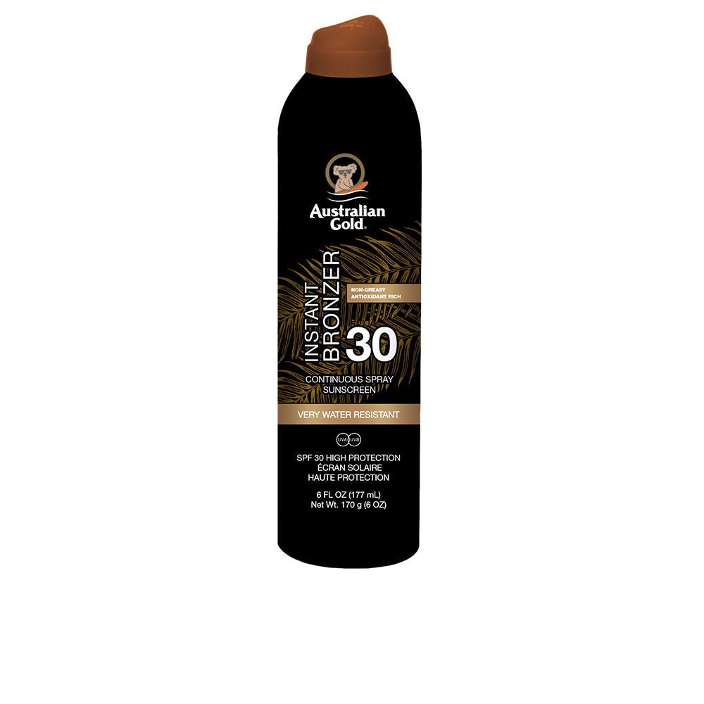 INSTANT BRONZER SPF30 water resistant spray