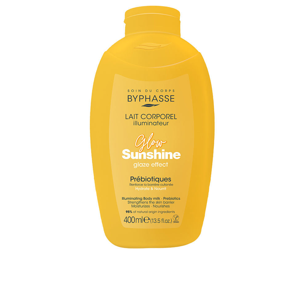 GLOW SUNSHINE illuminating body milk with prebiotics 400 ml