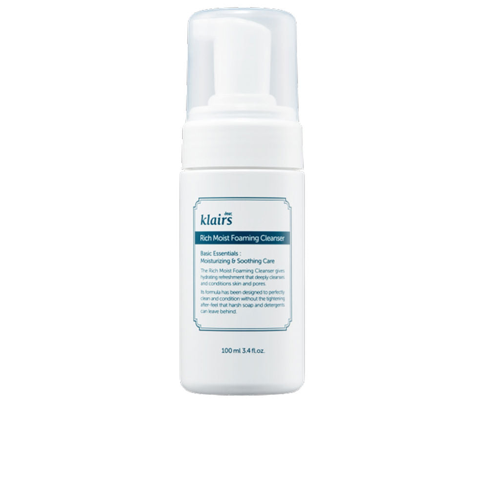 RICH MOIST foaming cleanser