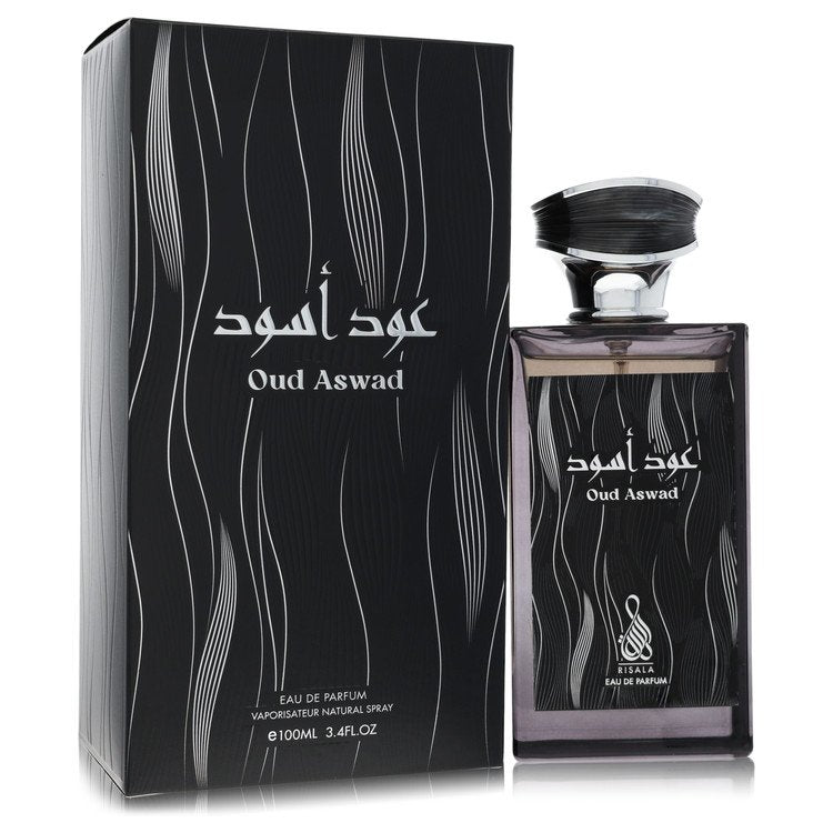 Risala Oud Aswad by Risala - Eau De Parfum Spray 3.4 oz