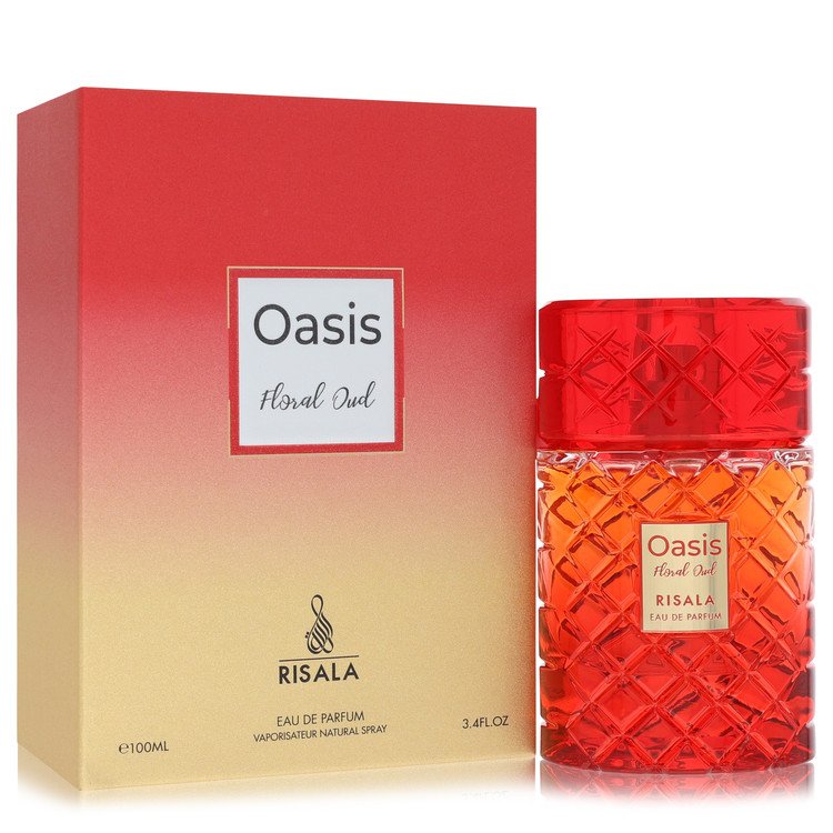 Risala Oasis Floral Oud by Risala - Eau De Parfum Spray 3.4 oz
