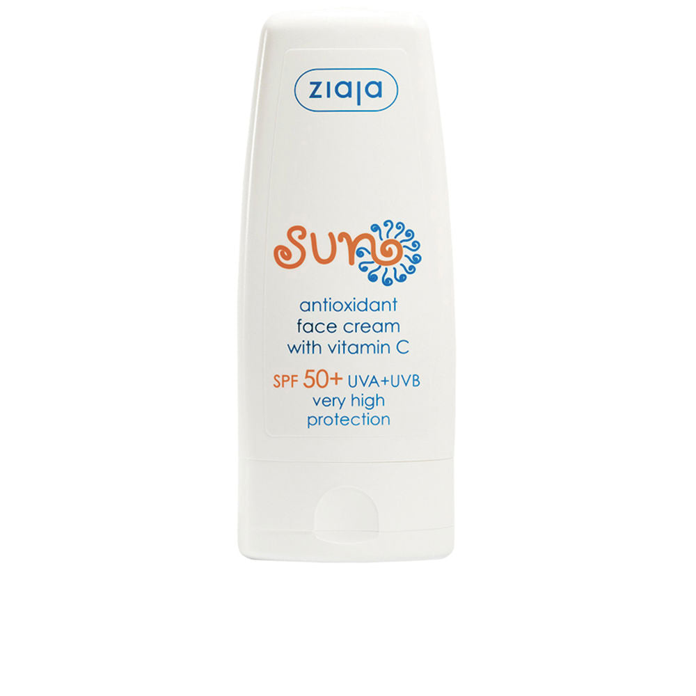 SUN antioxidant face cream SPF50+ with vitamin C