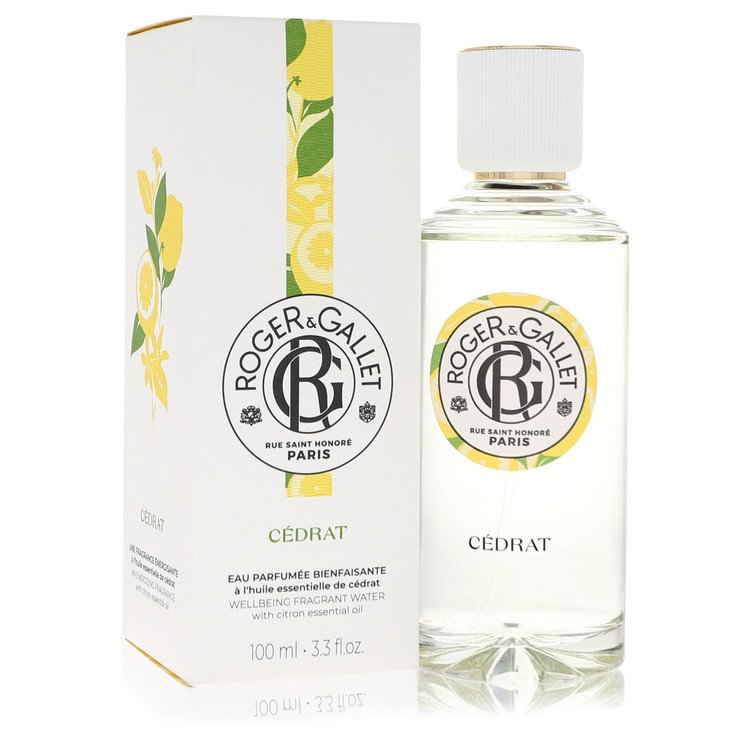 Roger & Gallet Cedrat Citron by Roger & Gallet - Fresh Fragrant Water Spray (Unisex) 3.3 oz