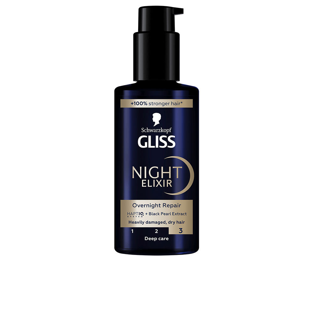 GLISS NIGHT ELIXIR serum for damaged hair 100 ml