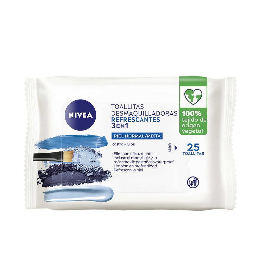 Refreshing 3-in-1 MAKEUP REMOVAL WIPES
