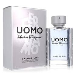 Salvatore Ferragamo Uomo Casual Life by Salvatore Ferragamo - Eau De Toilette Spray 3.4 oz
