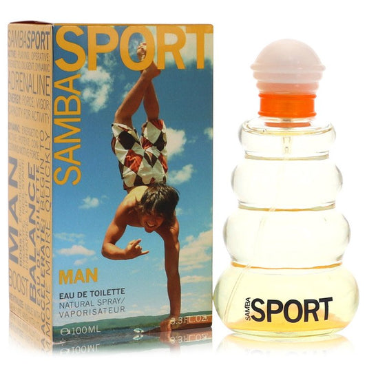 Samba Sport by Perfumers Workshop - Eau De Toilette Spray 3.3 oz