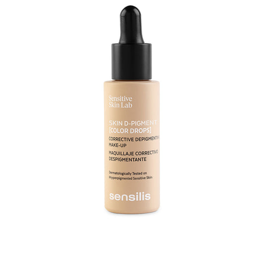 SKIN D-PIGMENT COLOR DROPS depigmenting corrective makeup #Peche rose