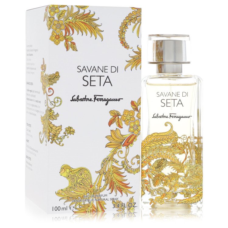 Salvatore Ferragamo Savane Di Seta by Salvatore Ferragamo - Eau De Parfum Spray (Unisex) 3.4 oz