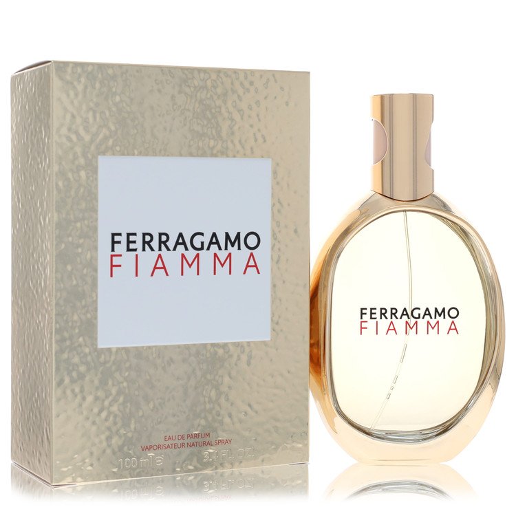 Salvatore Ferragamo Fiamma by Salvatore Ferragamo - Eau De Parfum Refillable Spray (Unisex) 3.4 oz