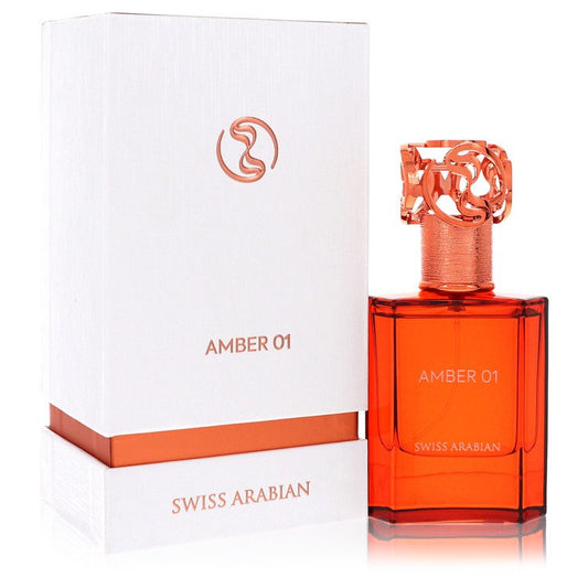 Swiss Arabian Amber 01 by Swiss Arabian - Eau De Parfum Spray (Unisex) 1.7 oz