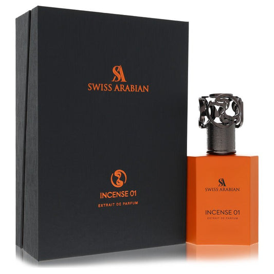 Swiss Arabian Incense 01 by Swiss Arabian - Extrait De Parfum Spray (Unisex) 1.7 oz