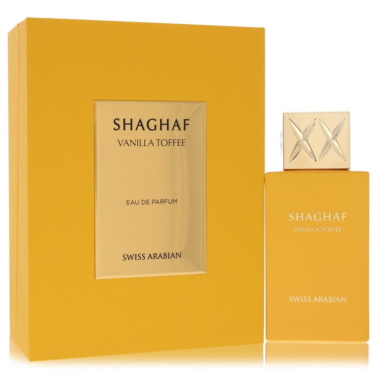 Swiss Arabian Shaghaf Vanilla Toffee by Swiss Arabian - Eau De Parfum Spray (Unisex) 2.5 oz