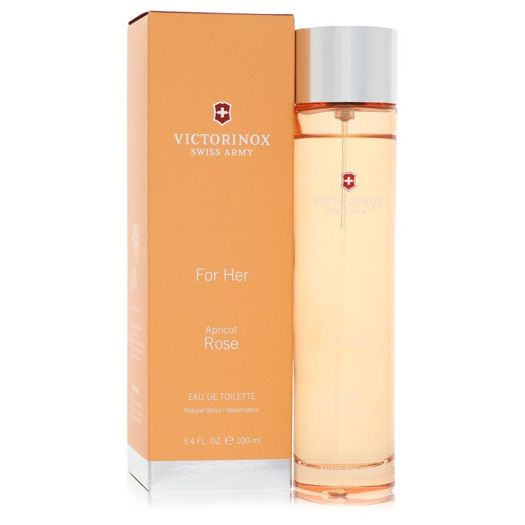 Swiss Army for Her Apricot Rose by Victorinox - Eau De Toilette Spray 3.4 oz