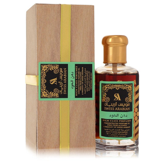 Swiss Arabian Sandalia by Swiss Arabian - Concentrated Perfume Oil Free From Alcohol (Unisex Green Box) 3.21 oz