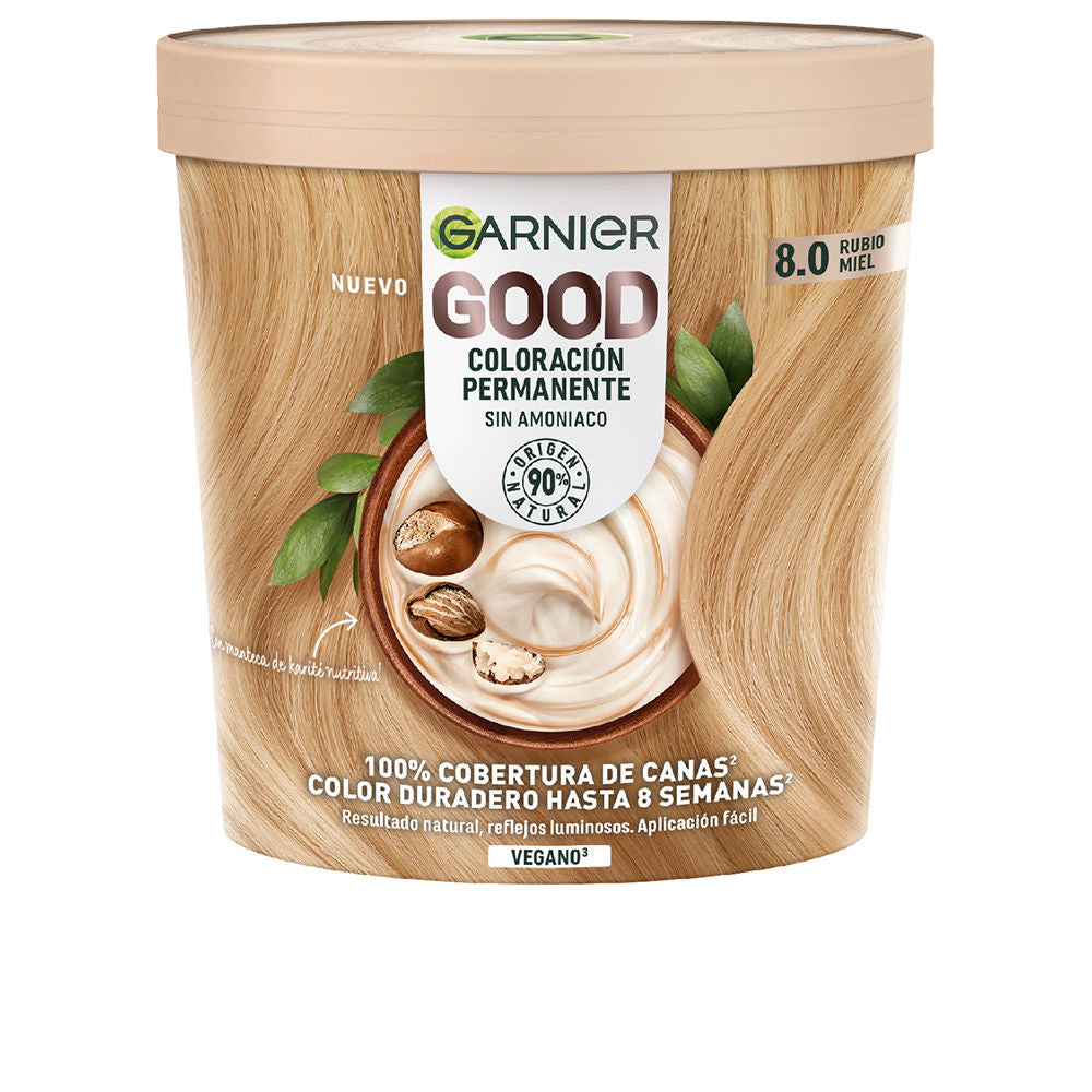 GOOD permanent color #8.0 honey blonde 217 ml