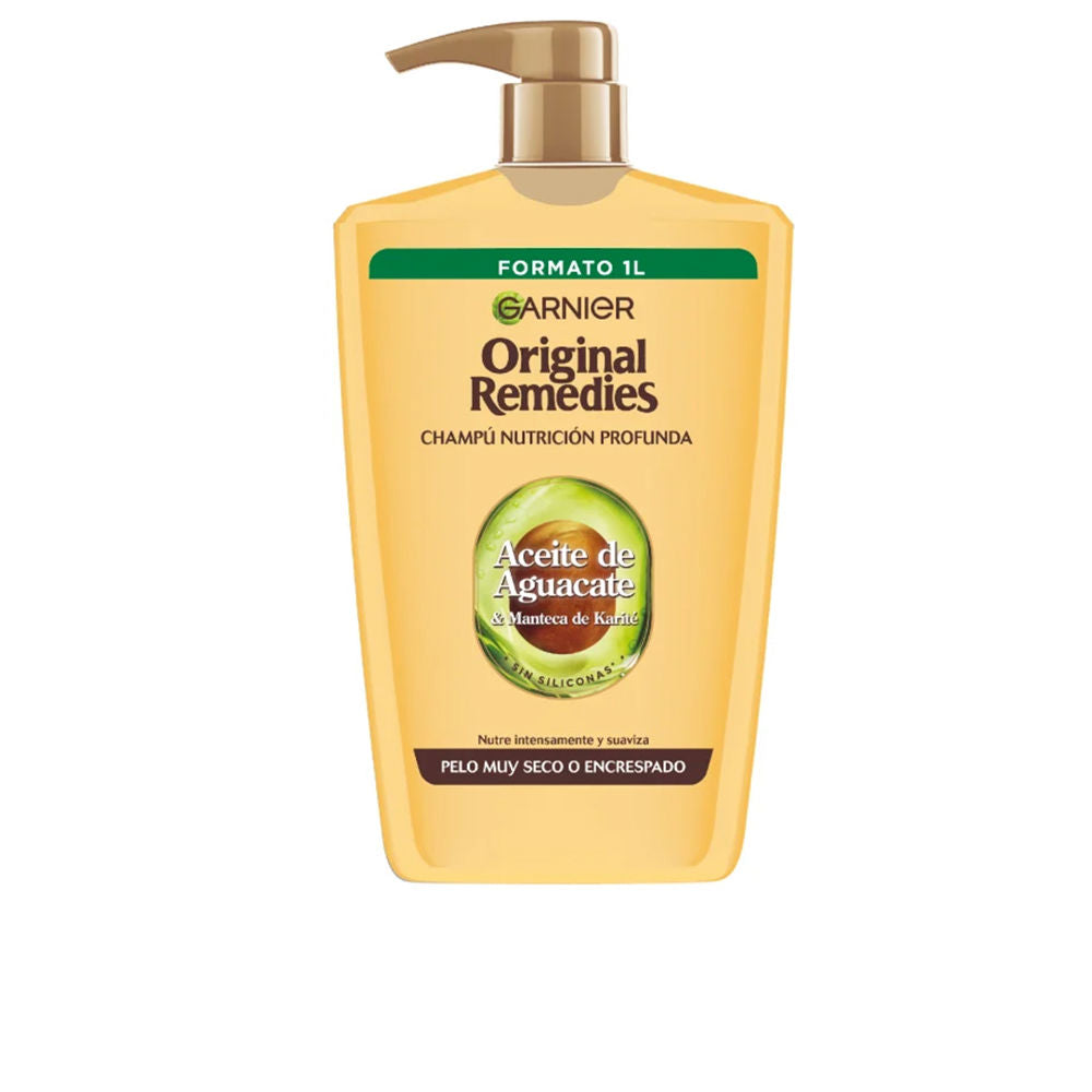 ORIGINAL REMEDIES avocado and shea shampoo 1000 ml