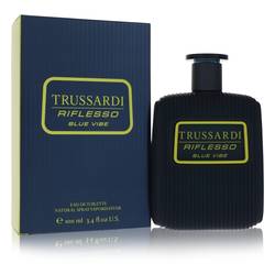 Trussardi Riflesso Blue Vibe by Trussardi - Eau De Toilette Spray 3.4 oz