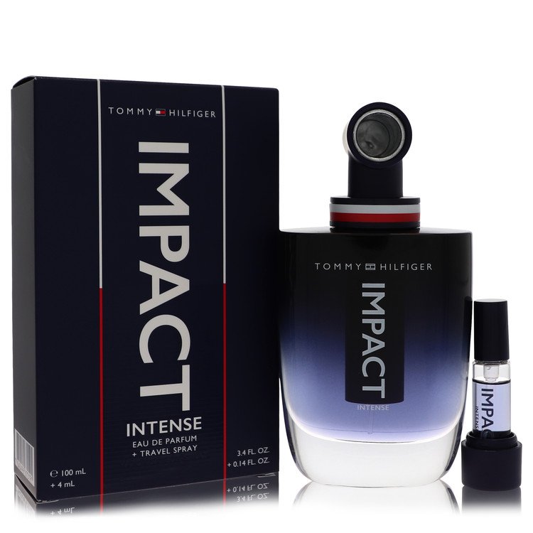 Tommy Hilfiger Impact Intense by Tommy Hilfiger - Eau De Parfum Spray + 0.14 Travel Spray 3.4 oz