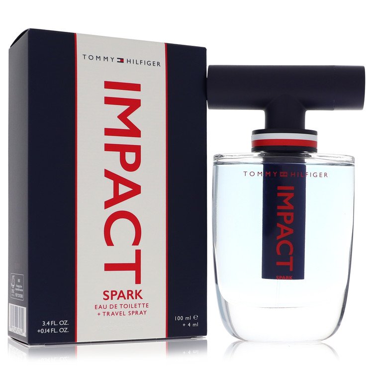 Tommy Hilfiger Impact Spark by Tommy Hilfiger - Eau De Toilette Spray 3.4 oz 3.4 oz Eau De Toilette + .14 oz Travel EDT Spray