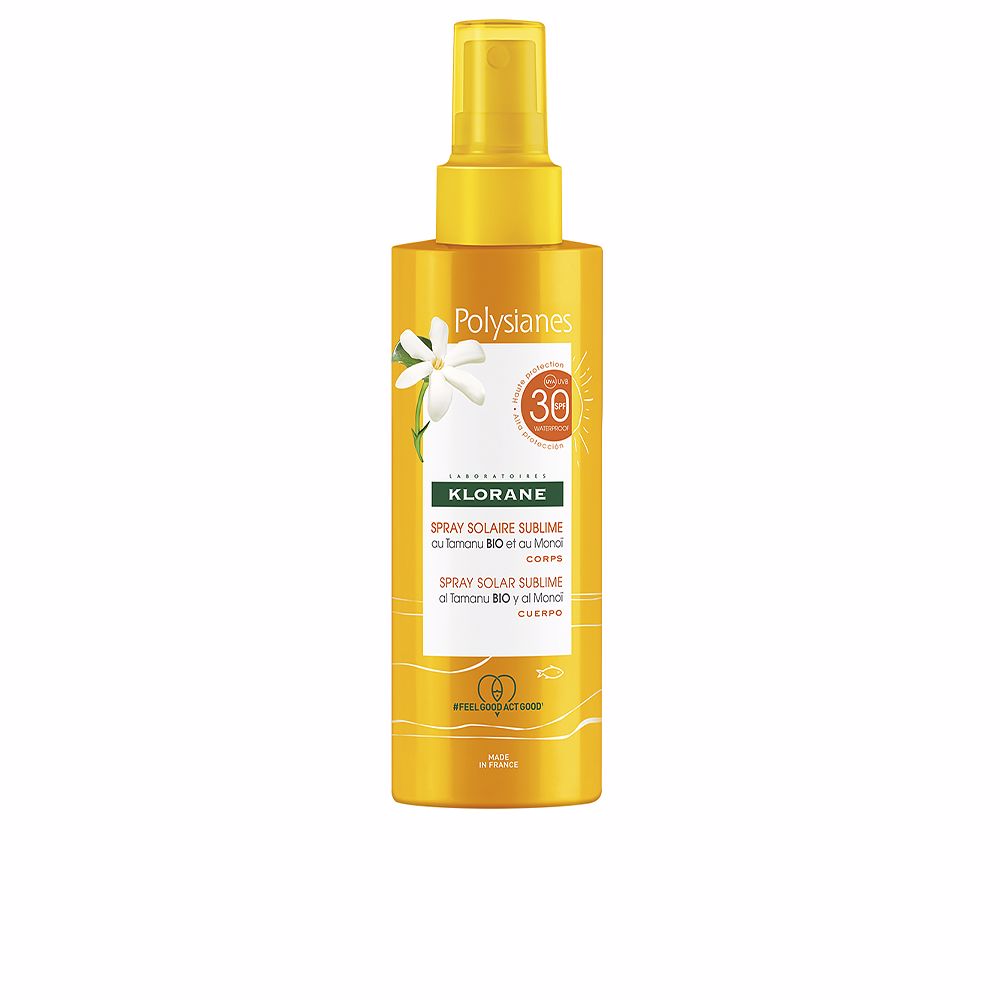 POLYSIANES MONOÃ Y TAMANU BIO body sun spray SPF30